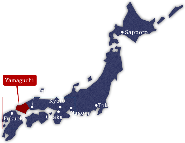 Nishi-no-Miyabi Tokiwa map